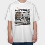 Silver Wrx Wrecked Night, Tricou Oversize Barbati (Unisex)