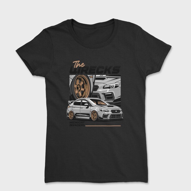 Silver Wrx Wrecked Night, Tricou Femei
