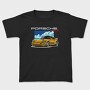 Yellow Porsche Turbo S Night Sky, Tricou Copii
