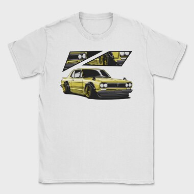 Yellow Nissan 240Sx Stance Fast, Tricou Barbati (Unisex)