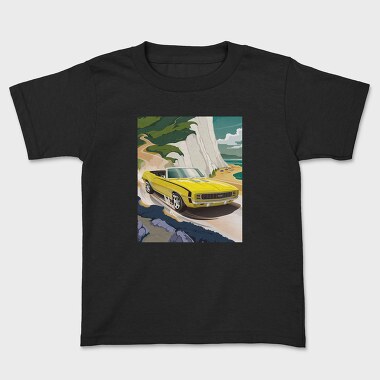 Yellow Chevy Camaro Coastal Cruise, Tricou Copii