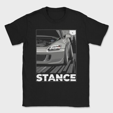 Stance Car Night Road, Tricou Barbati (Unisex)