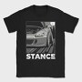 Stance Car Night Road, Tricou Barbati (Unisex)
