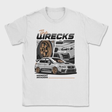Silver Wrx Wrecked Night, Tricou Barbati (Unisex)