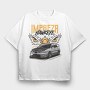 Silver Wrx Hawk Eyes Stance, Tricou Oversize Barbati (Unisex)