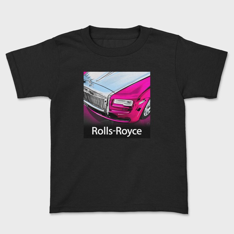 Rolls Royce Pink Fantasy, Tricou Copii