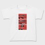Red Car Stance Sport Modern, Tricou Copii