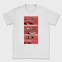Red Car Stance Sport Modern, Tricou Barbati (Unisex)