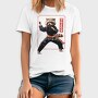Kungfu Raccoon, Tricou Barbati (Unisex)