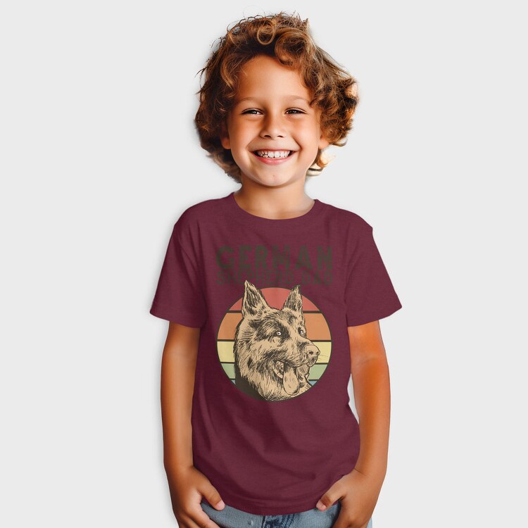 German Shepherd Dad, Tricou Copii