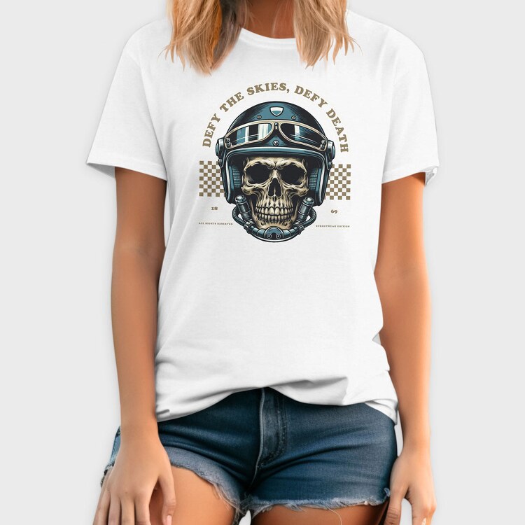 Defy the Skies, Tricou Barbati (Unisex)