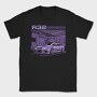 R32 Gtr Garage Purple, Tricou Barbati (Unisex)