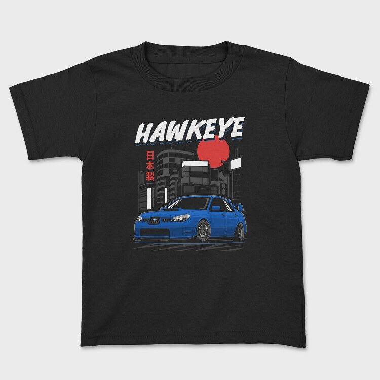 Jdm Subaru Wrx Stance Red Skyline, Tricou Copii