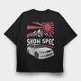 Jdm Altezza Red Skyline Cones, Tricou Oversize Barbati (Unisex)