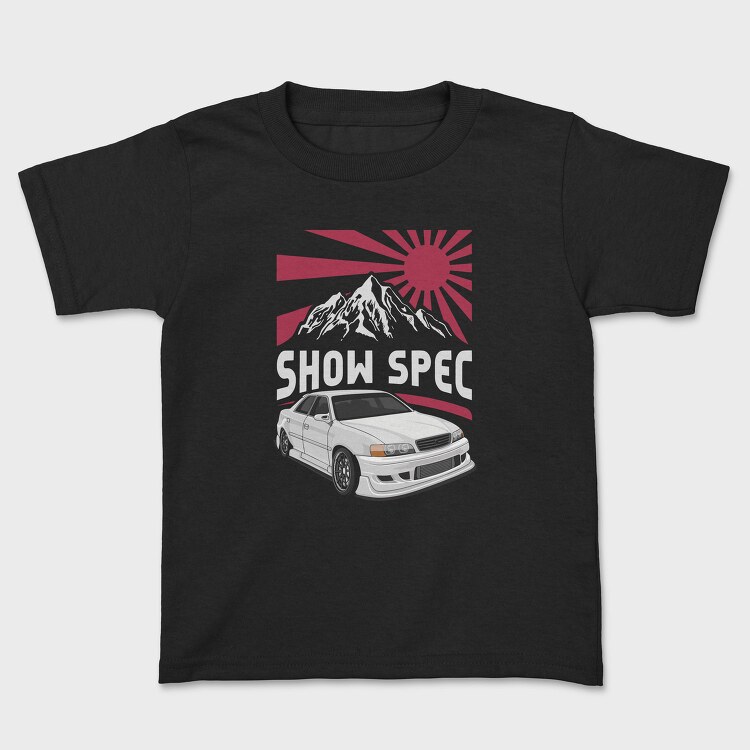 Jdm Altezza Red Skyline Cones, Tricou Copii