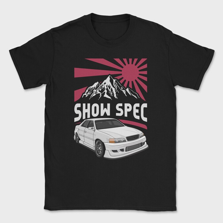 Jdm Altezza Red Skyline Cones, Tricou Barbati (Unisex)