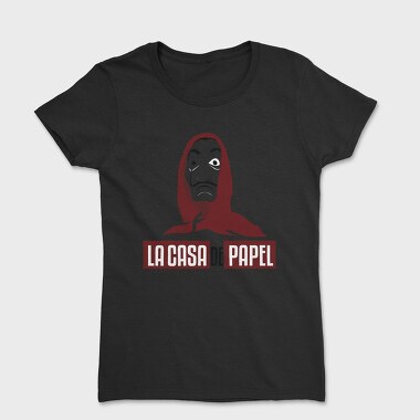 La Casa De Papel Mask, Tricou Femei