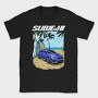 Beach Car Sport Sunny Palm, Tricou Barbati (Unisex)