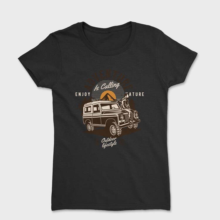 Adenture Offroad Enjoy Nature, Tricou Femei