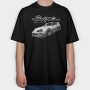 White Supra, Tricou Oversize Barbati (Unisex)