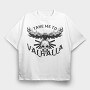 Bird Flying On Skull Crow Front, Tricou Oversize Barbati (Unisex)