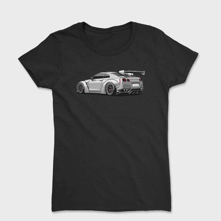Skyline Gtr Grey Racing, Tricou Femei