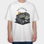 Outdoor Adventure Jeep Offroad, Tricou Oversize Barbati (Unisex)