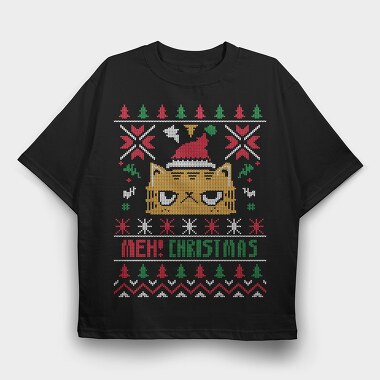 Meh Sweater, Tricou Oversize Barbati (Unisex)