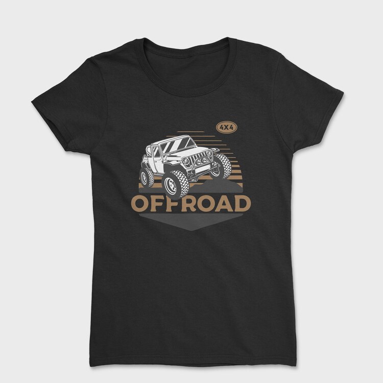 Off Road Jeep 0, Tricou Femei