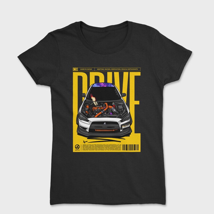 Evo Drive Flame, Tricou Femei