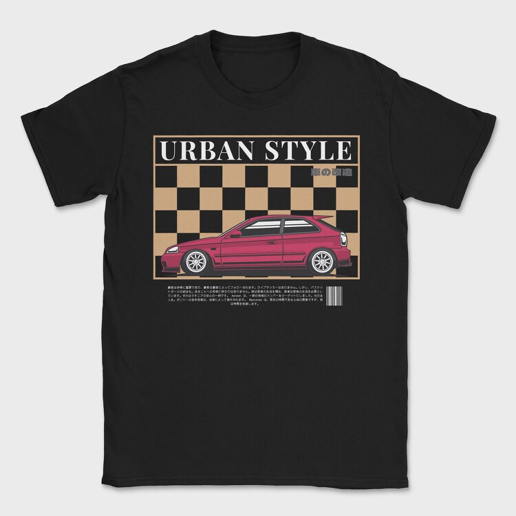 Honda Civic 93, Tricou Barbati (Unisex)
