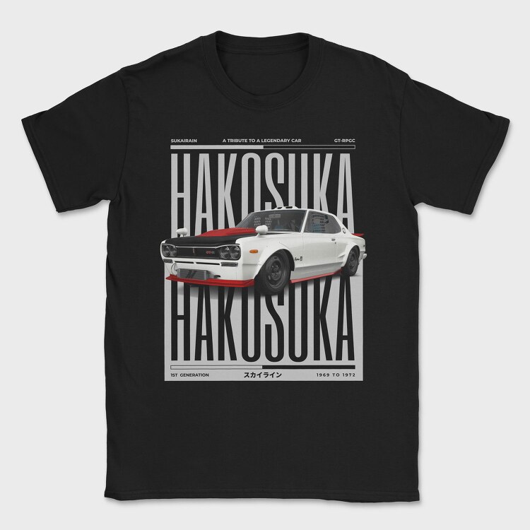 Hakosuka Skyline, Tricou Barbati (Unisex)
