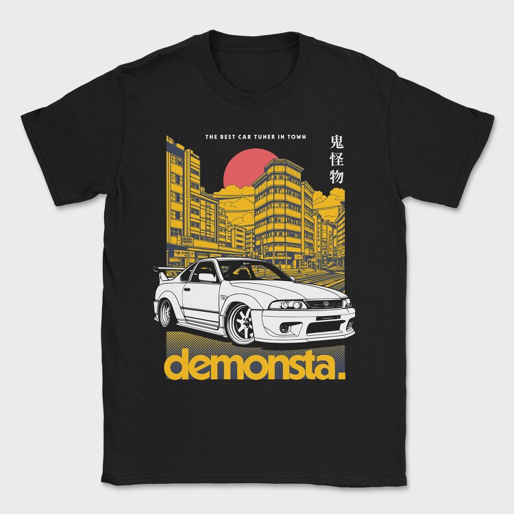 Demonsta, Tricou Barbati (Unisex)