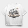 Off Road Jeep 0, Tricou Oversize Barbati (Unisex)