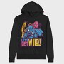 Lets Get Wild, Hanorac Oversize Barbati (Unisex)