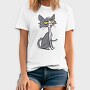 Skinny Funny Cat, Tricou Barbati (Unisex)