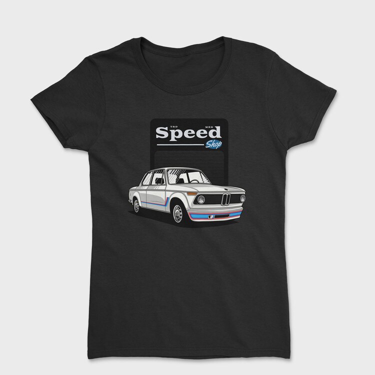 1974 bmw 2002 turbo, Tricou Femei