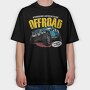 Extreme Adventure Offroad Jeep, Tricou Oversize Barbati (Unisex)