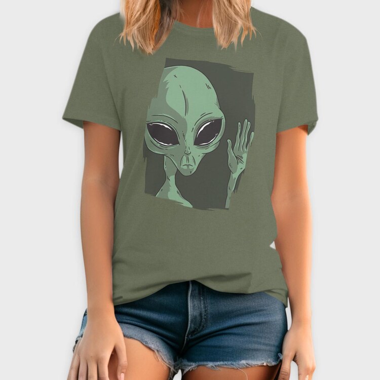 Sad Alien, Tricou Barbati (Unisex)