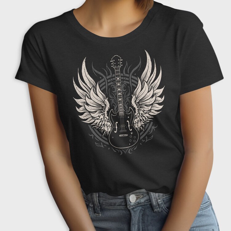 Vintage Gitar Rock, Tricou Femei