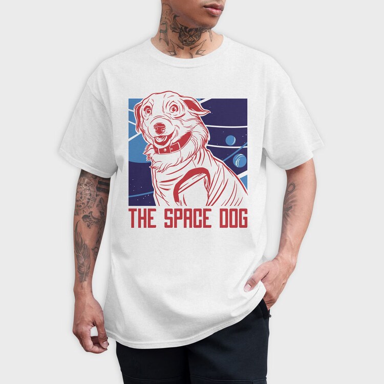 Laika, Tricou Barbati (Unisex)