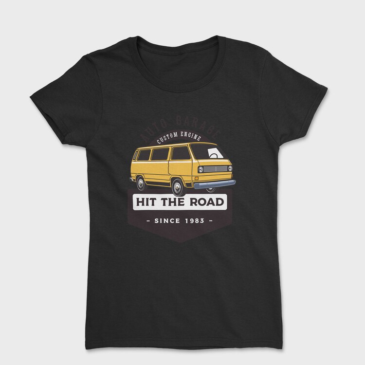 1985 VW Westie camper, Tricou Femei