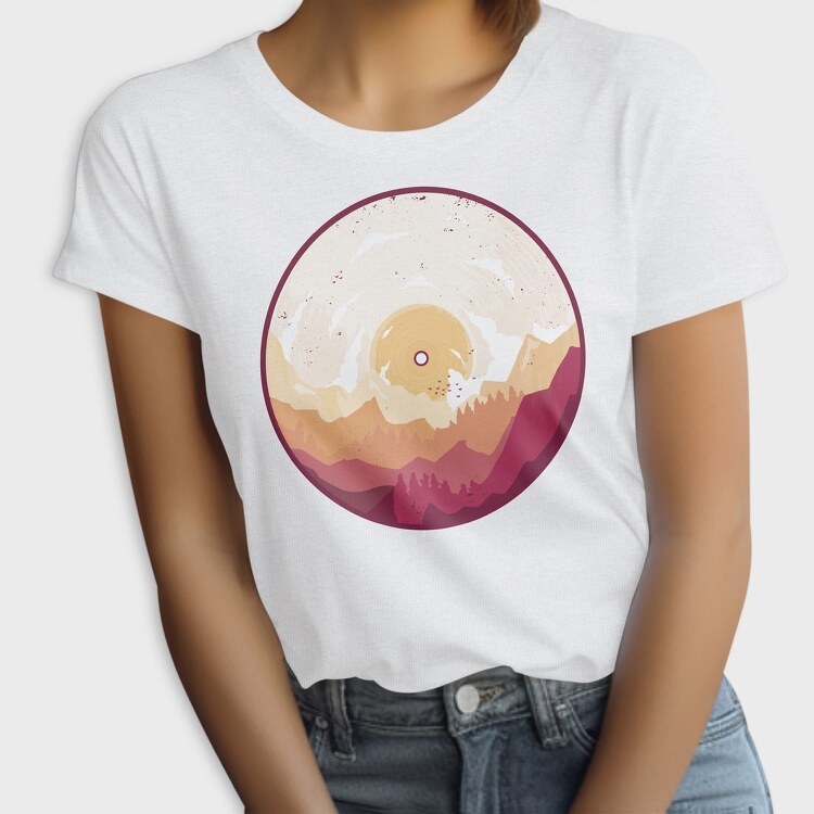 Landscape Vinyl, Tricou Femei