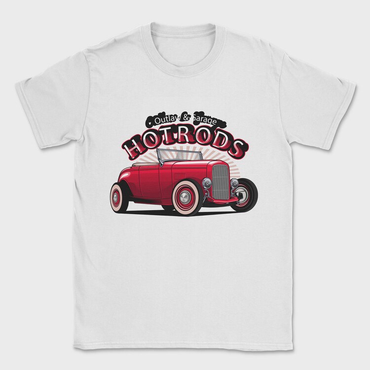 Hotrod 4, Tricou Barbati (Unisex)