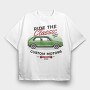1974 Volkswagen Golf GTI, Tricou Oversize Barbati (Unisex)