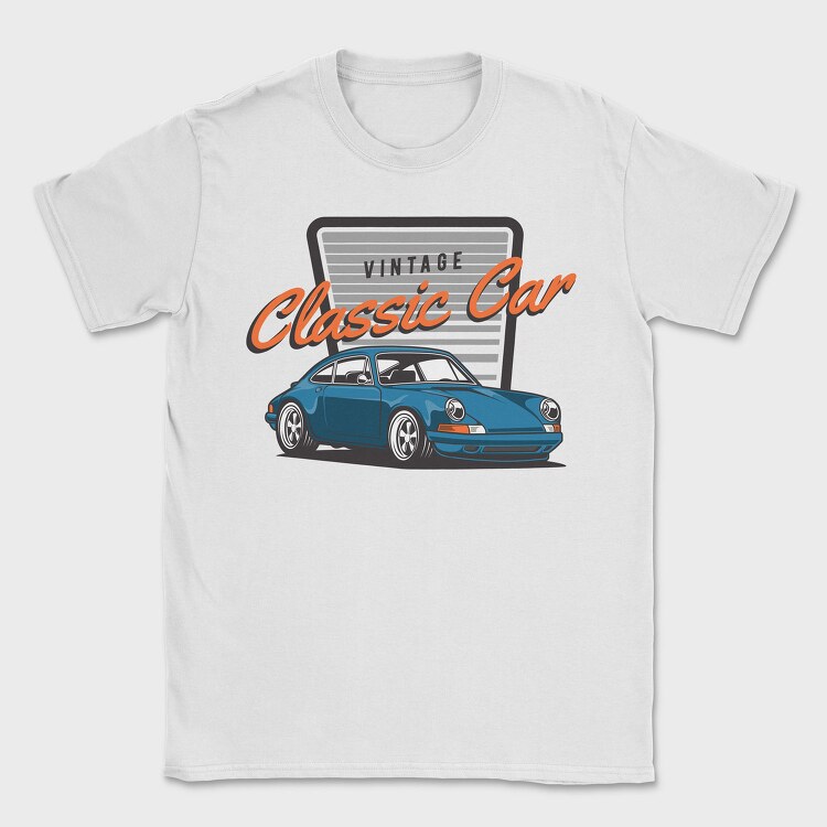 1974 Porsche 911, Tricou Barbati (Unisex)