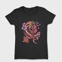 Japanese Dragon Sakura Blossom, Tricou Femei