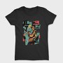 Jazz Musician Abstract Music, Tricou Femei