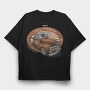 1954 Chevrolet 3100, Tricou Oversize Barbati (Unisex)