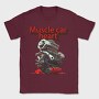Muscle Car Heart Engine Anime, Tricou Barbati (Unisex)